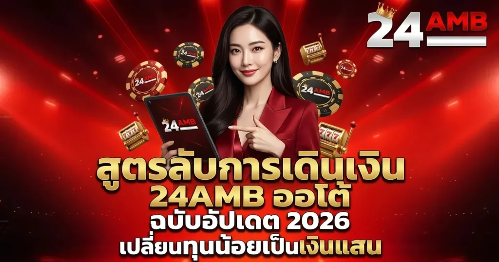 สูตรลับการเดินเงิน 24AMB ออโต้
